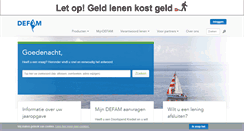 Desktop Screenshot of defam.nl